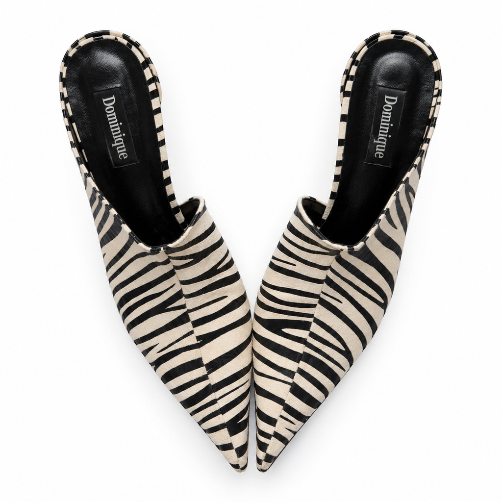 Mule animal print, Anaïs