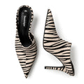 Mule animal print, Anaïs